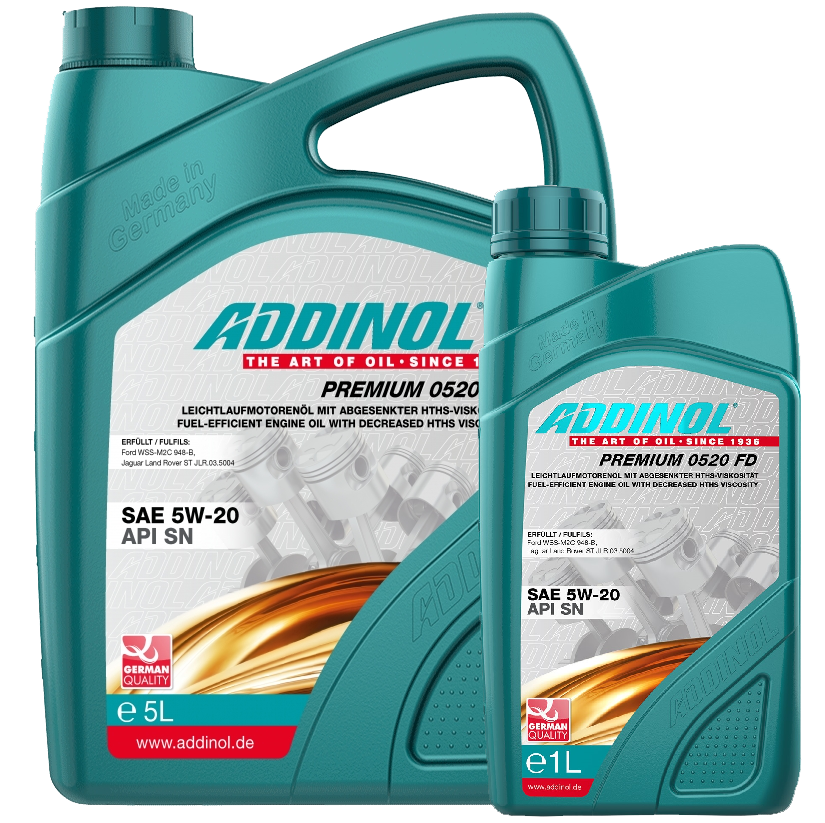 Новое моторное масло: ADDINOL Premium 0520 FD