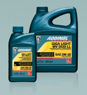 Лицензия BMW Longlife-04 - ADDINOL GIGA LIGHT MV 0530 LL, SAE 5W-30